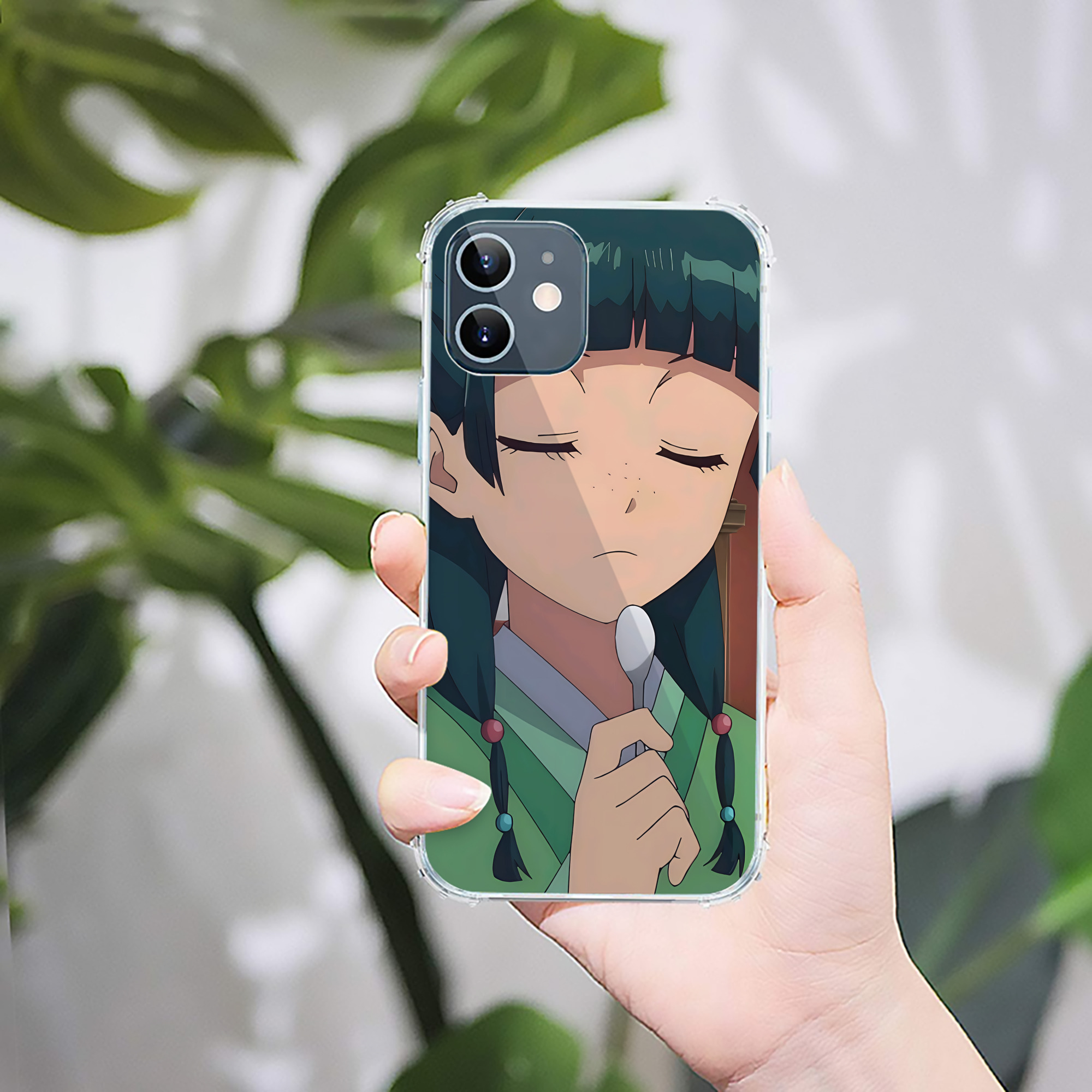 （画像用） 薬屋のひとりごと The Apothecary Diaries 【iPhone 12シリーズ対応】透明スマホケース（クリアソフトケース）